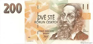 Czech Republic 200 Korun, 1993 image